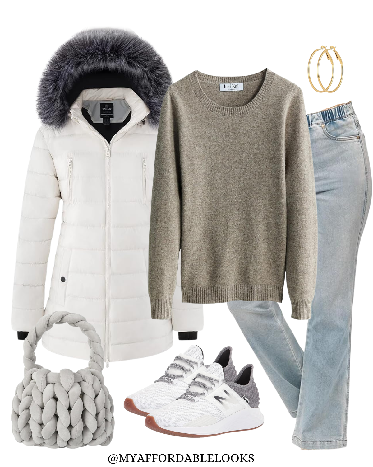 casual winter outfit idea