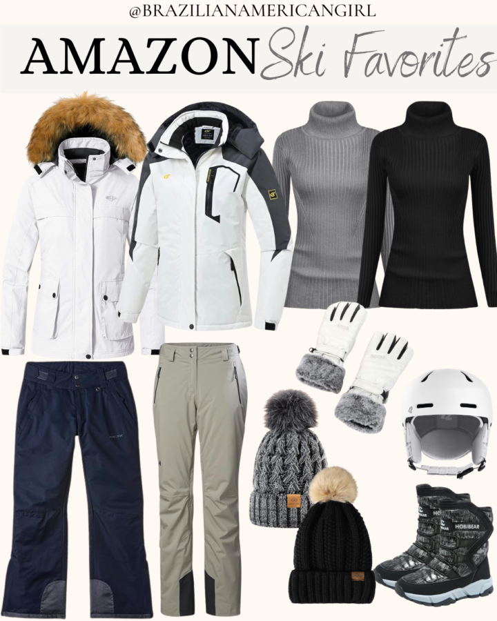 what to wear skiing from amazon