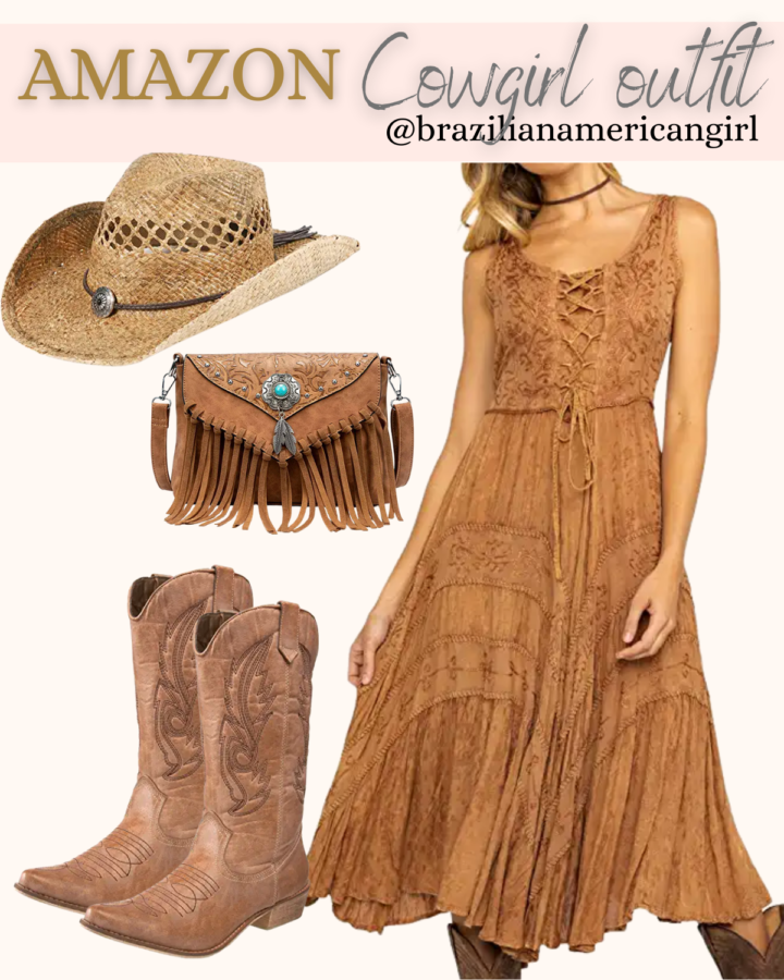 cowboy inspired outfit idea