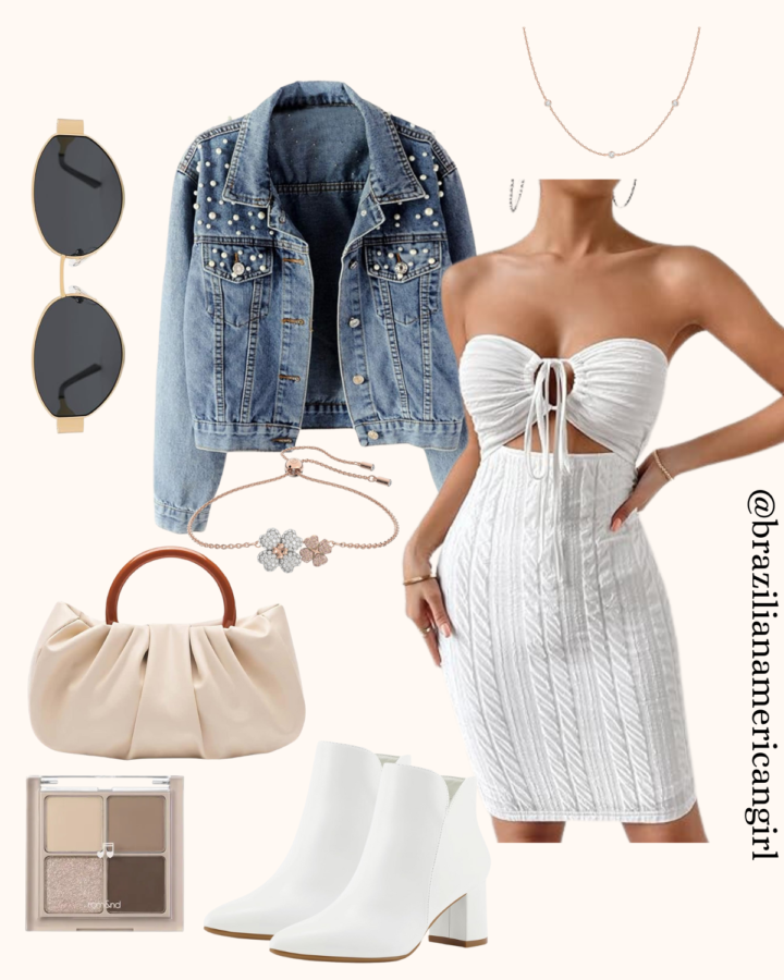 mini dress date night outfit