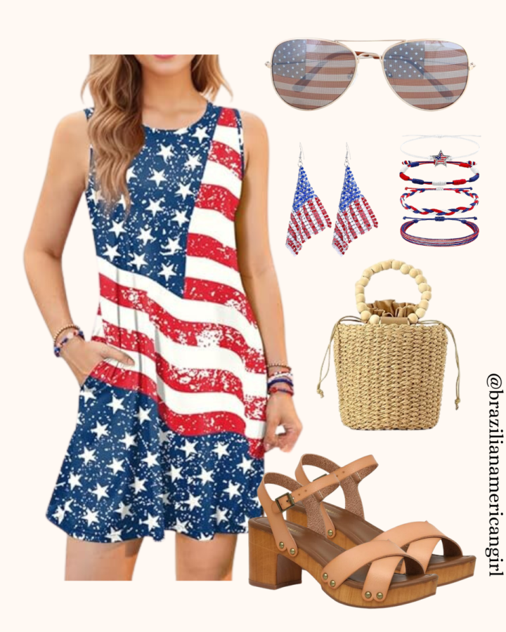 american flag outfit idea