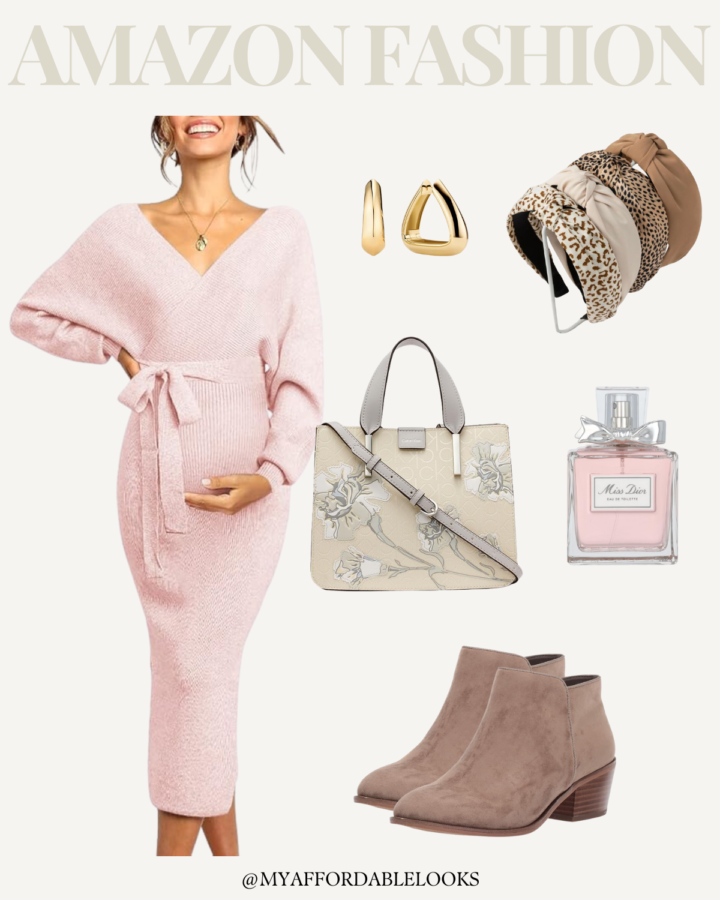 fall maternity outfit idea